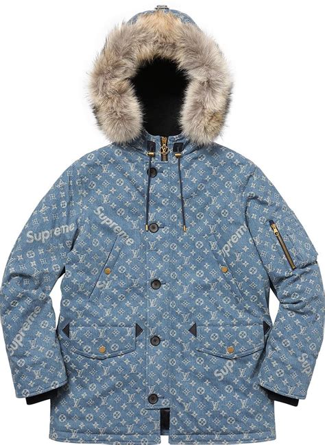 lv fur jacket|lv jacket denim.